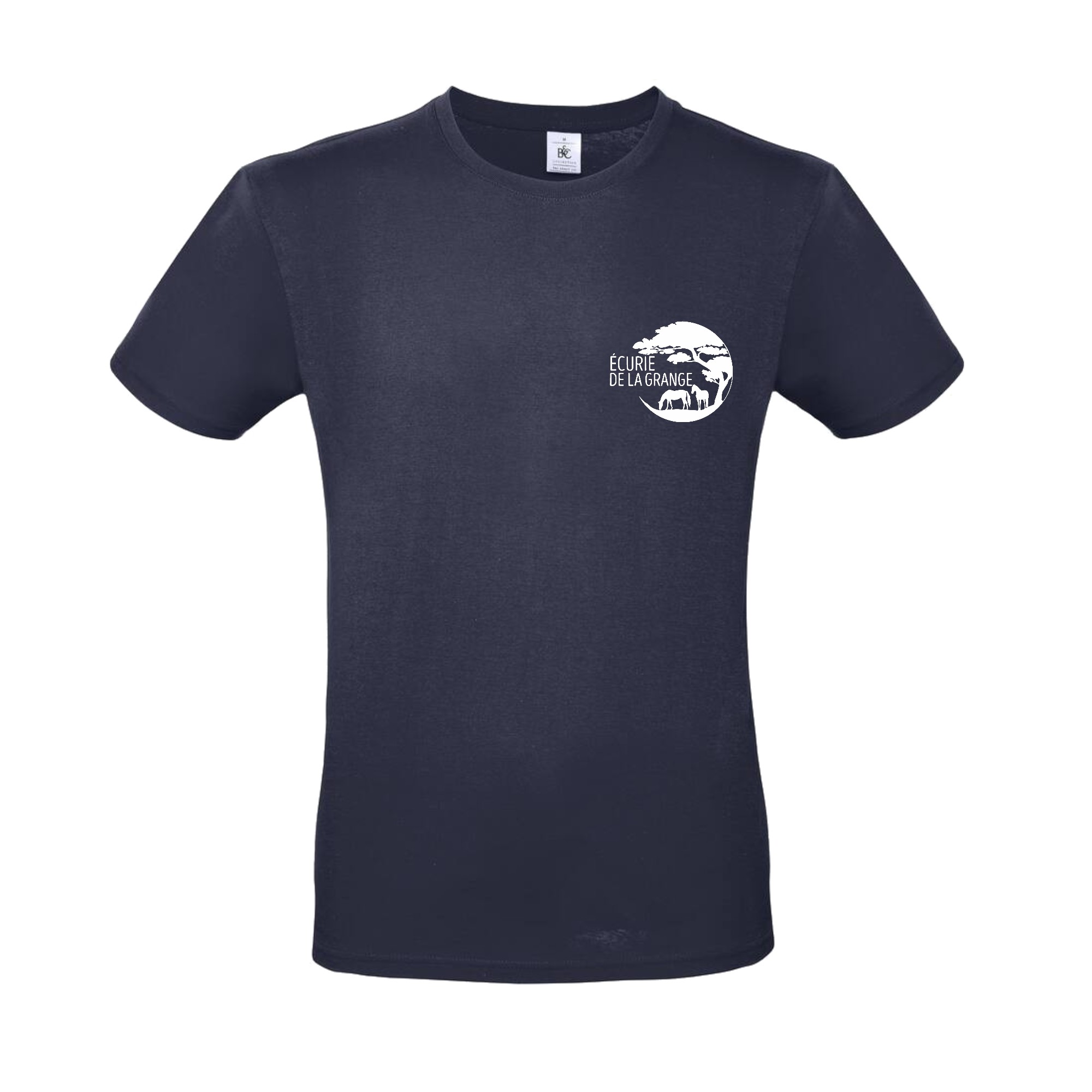 T-SHIRT (enfant) - Ecurie de la Grange - Navy - BC03TK