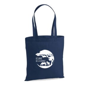 TOTE BAG - Ecurie de la Grange - Navy - WM101