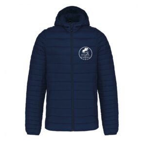 DOUDOUNE AVEC MANCHES ET CAPUCHE (homme) - Ecurie du campel - Navy - K6110