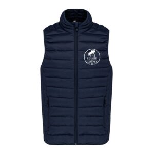 DOUDOUNE SANS MANCHES (enfant) - Ecurie du campel - Navy - K6115