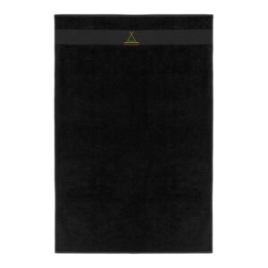 Serviette éponge - Ecurie du vermois - Noir - k111