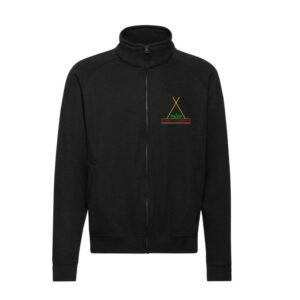 SWEAT ZIPPE SANS CAPUCHE (femme) - Ecurie du vermois - Noir - 021039