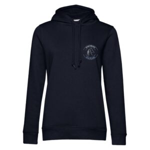 SWEAT A CAPUCHE (femme) – Ecurie Fruchet - Navy - BCW34B