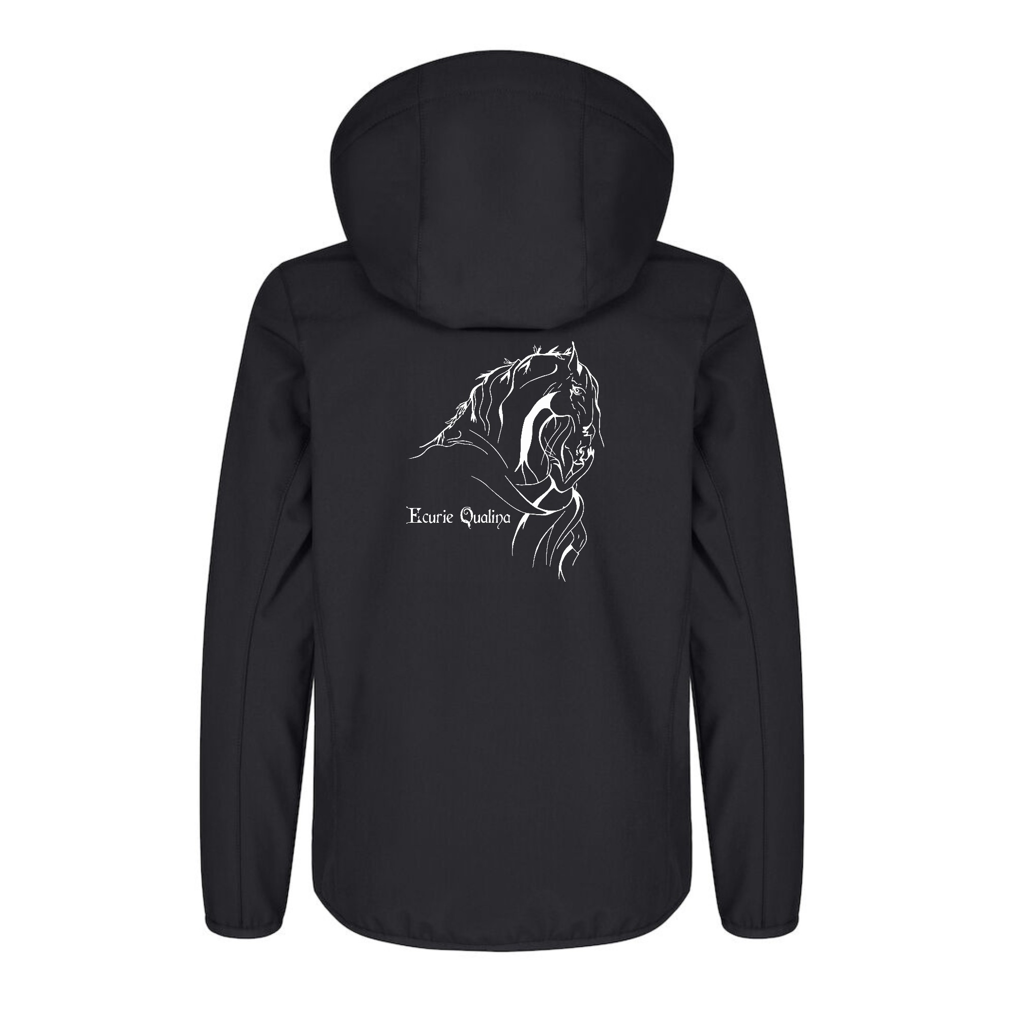 SOFTSHELL "Classic" (enfant) - Ecurie Qualina - Noir - 0200909 – Image 3