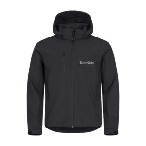 SOFTSHELL "Classic" (homme) - Ecurie Qualina - Noir - 0200912