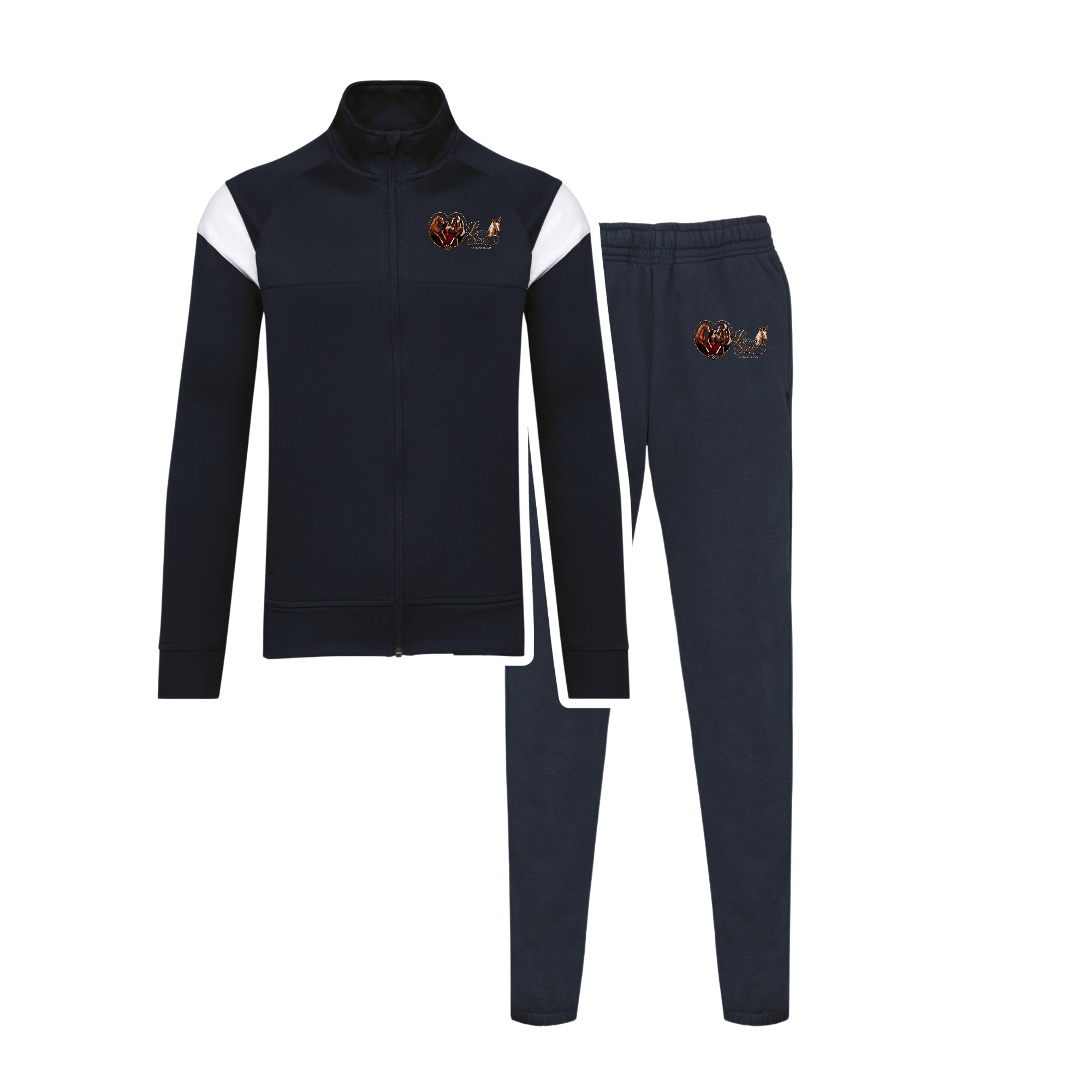 Ensemble de survetement (adulte) - Licorne Show - Navy - ES001
