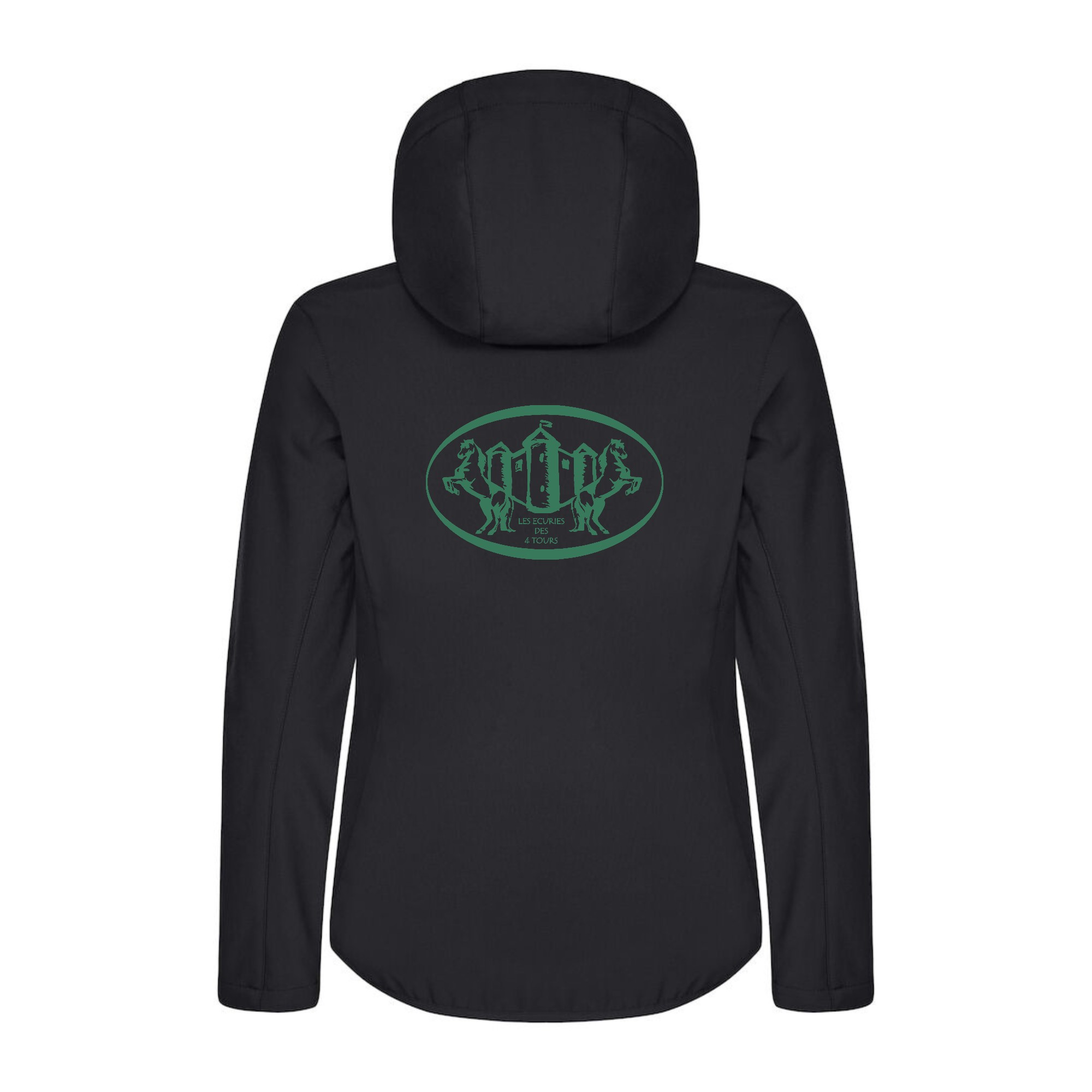 SOFTSHELL "Classic" (femme) - Les écuries des 4 Tours - Noir - 0200917 – Image 3