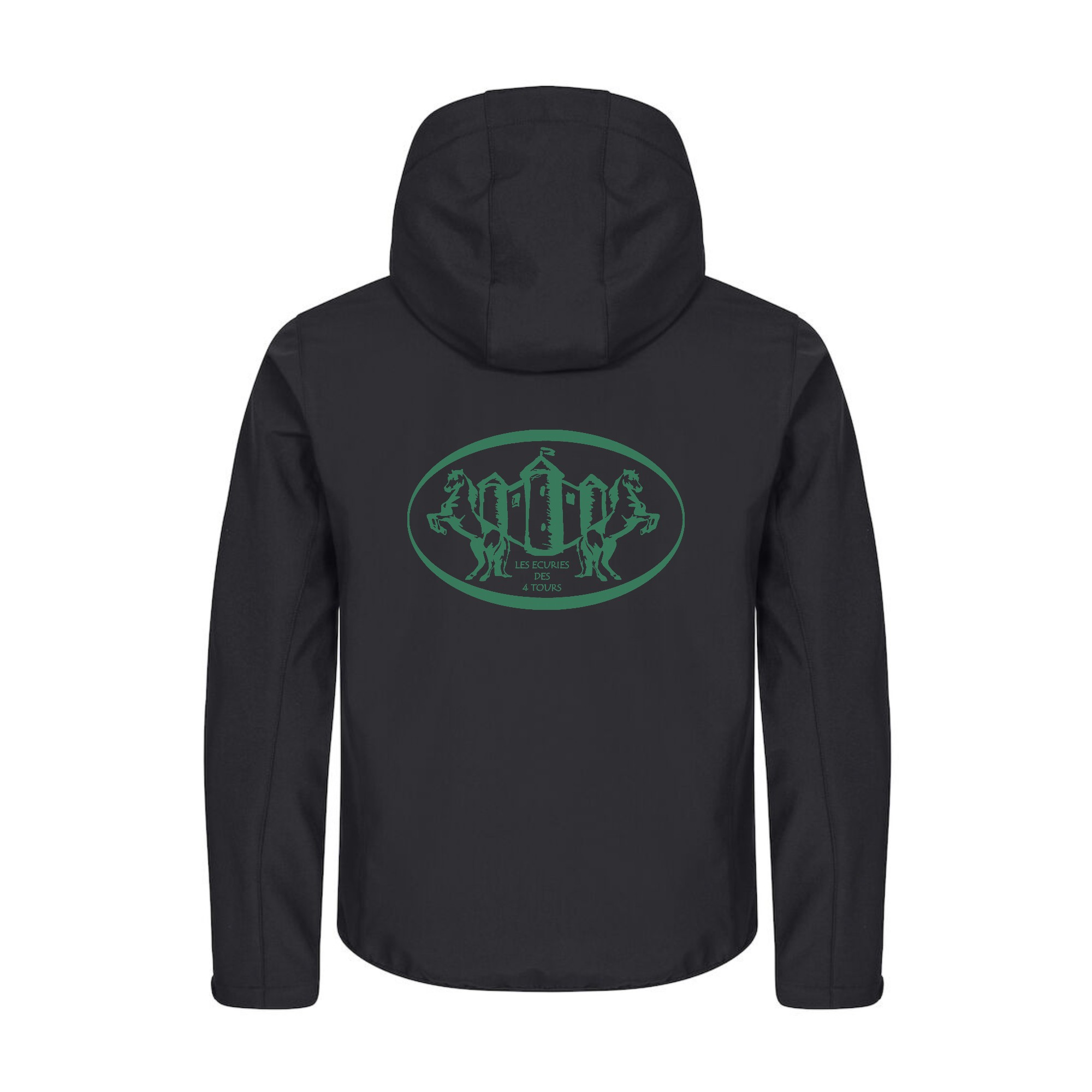 SOFTSHELL "Classic" (homme) - Les écuries des 4 Tours - Noir - 0200912 – Image 3