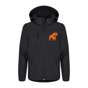 SOFTSHELL "Classic" (enfant) - Centre équestre de Barbentane - Noir - 0200909