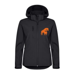 SOFTSHELL "Classic" (femme) – Centre équestre de Barbentane - Noir - 0200917