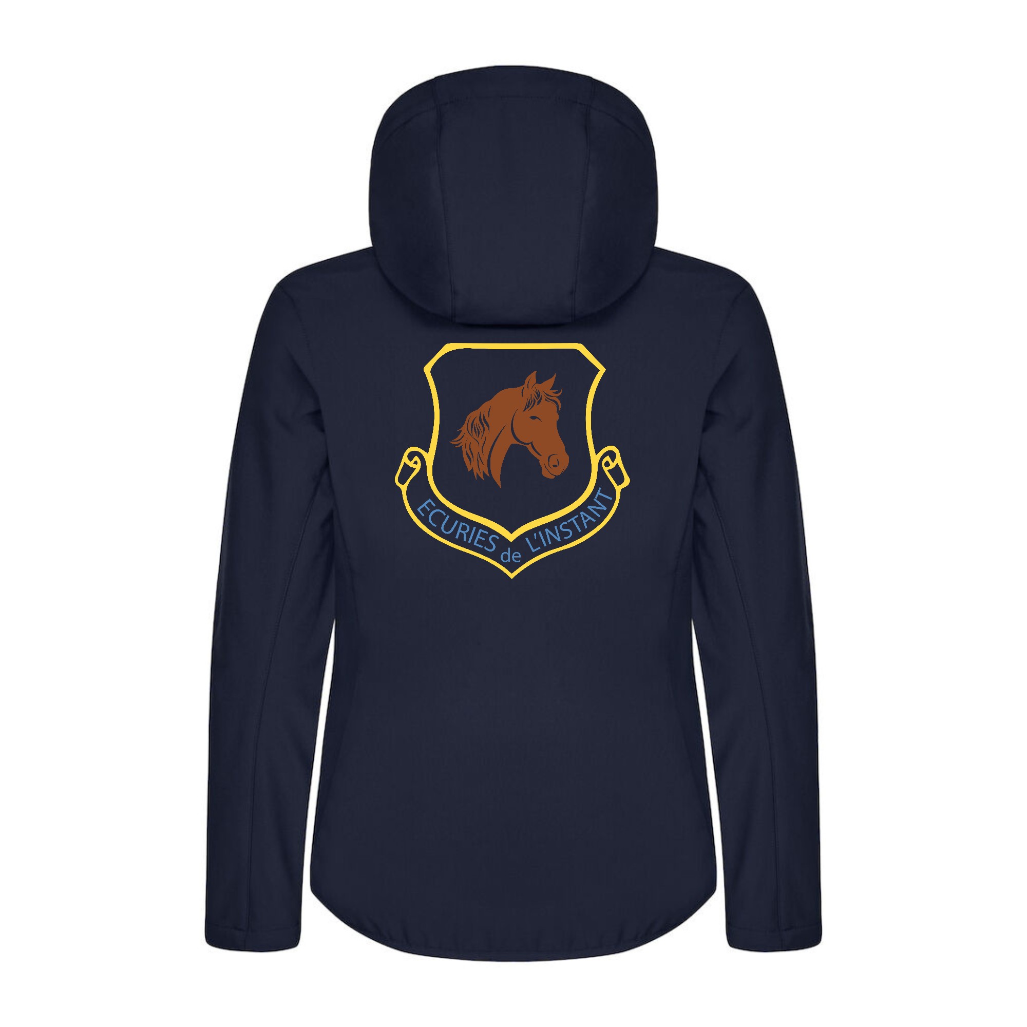 SOFTSHELL "Classic" (femme) - Les Ecuries de l'Instant - Navy - 0200917 – Image 3