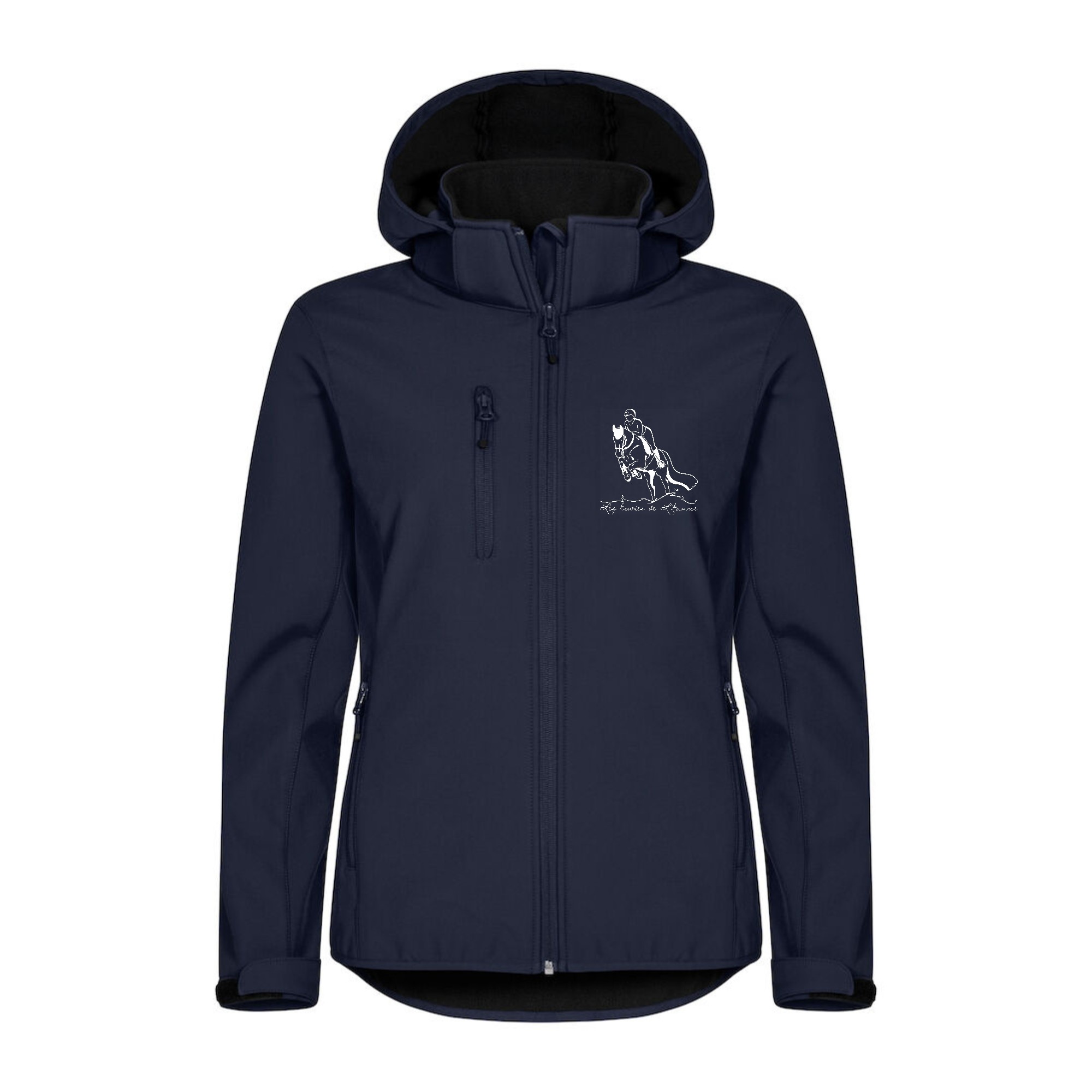 SOFTSHELL "Classic" (femme) - Les Ecuries de L'Auxance - Navy - 0200917