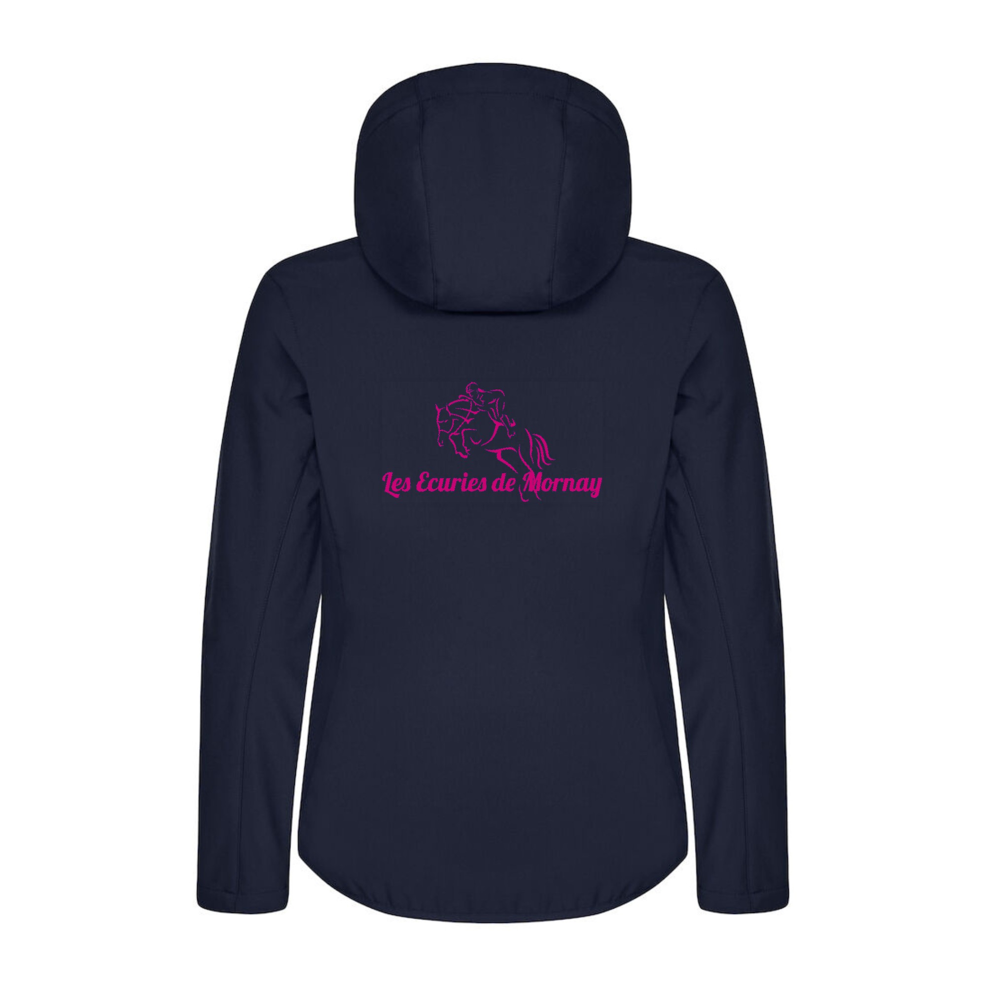 SOFTSHELL "Classic" (femme) – Les écuries de Mornay - Navy - 0200917 – Image 3