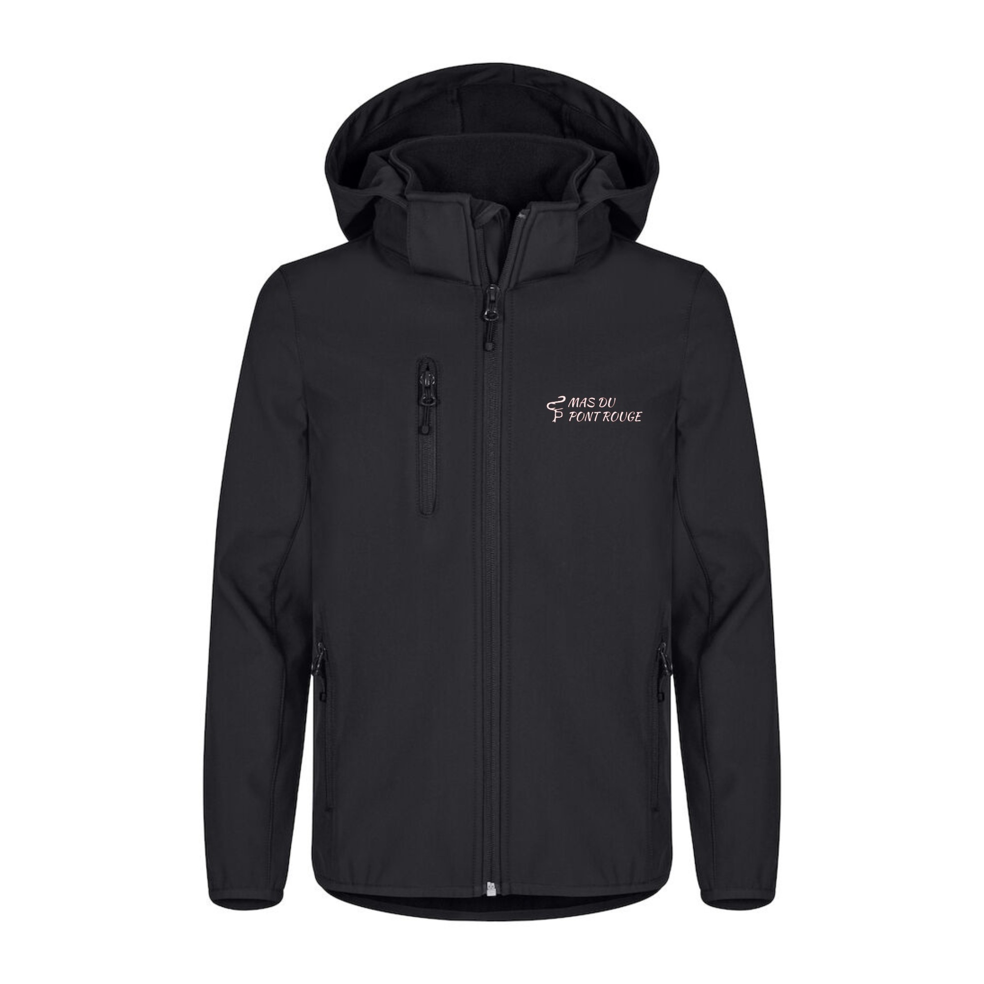 SOFTSHELL "Classic" (enfant) - Mas du pont rouge - Noir - 0200909