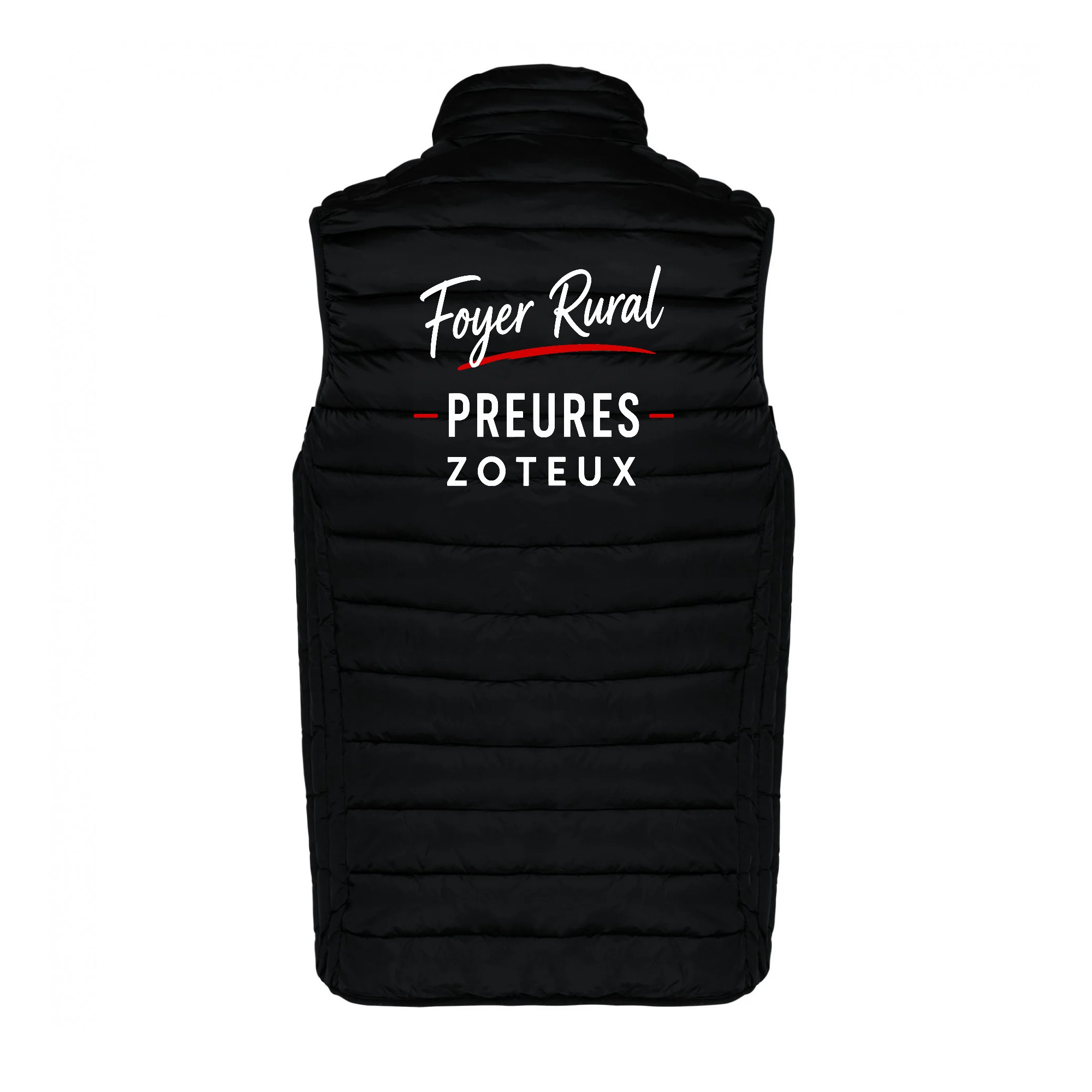 DOUDOUNE SANS MANCHES (femme) - FOYER RURAL PREURES ZOTEUX - K6114 – Image 5