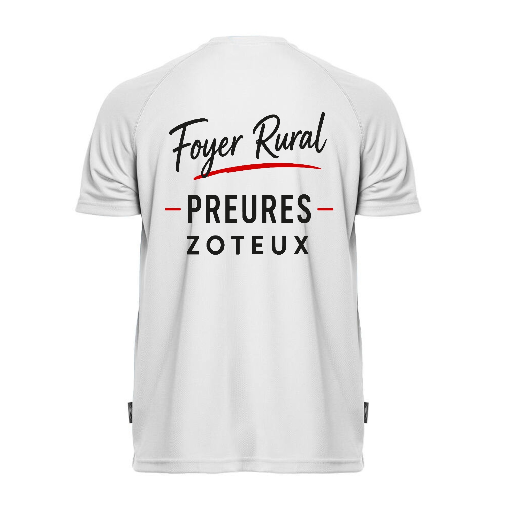 T-Shirt respirant (enfant) - FOYER RURAL PREURES ZOTEUX - IB302 – Image 5