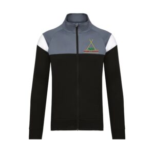Veste de survêtement zippée (enfant) - Ecurie du vermois - Noir - PA391