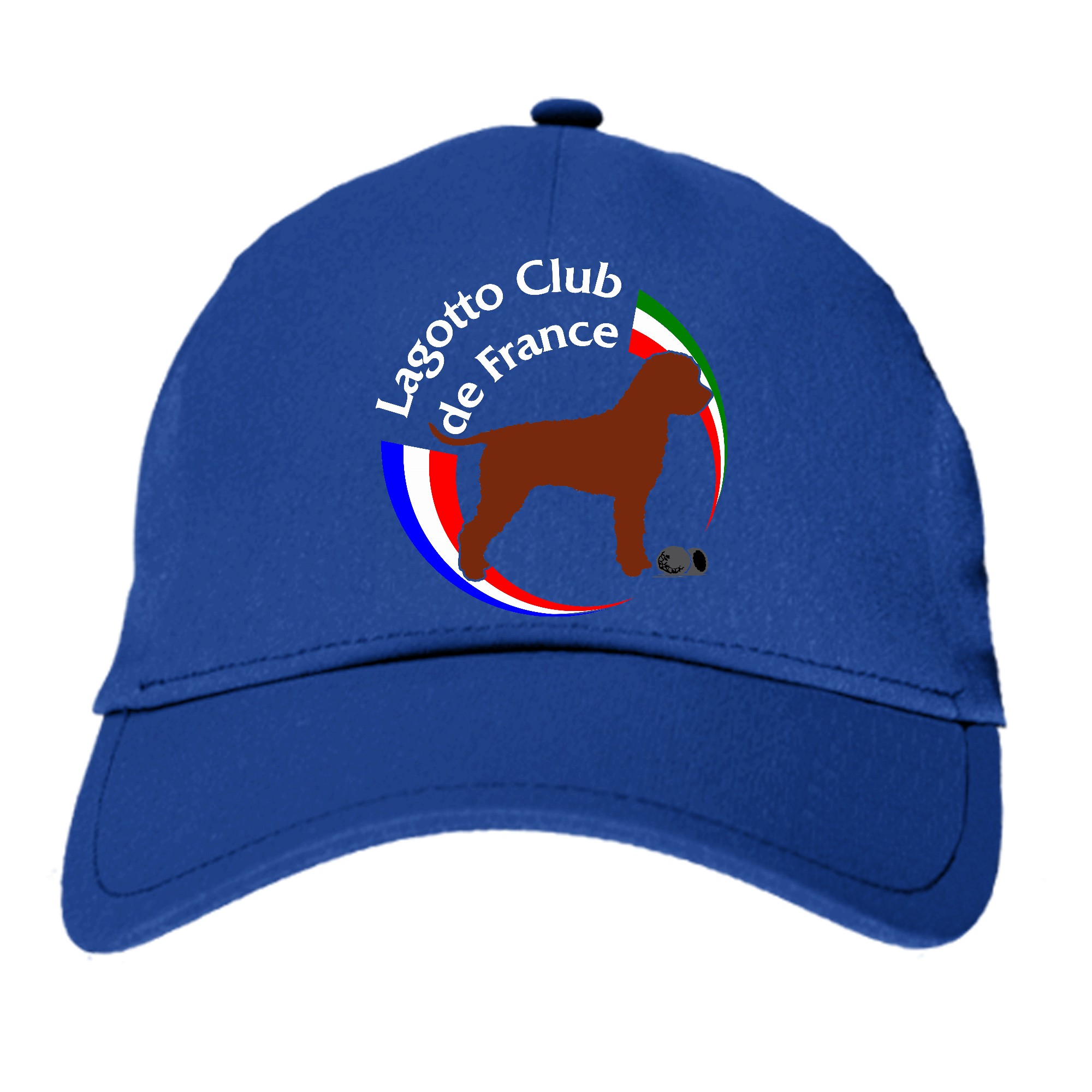 CASQUETTE - LAGOTTO CLUB DE FRANCE - Bleu roi - BF015