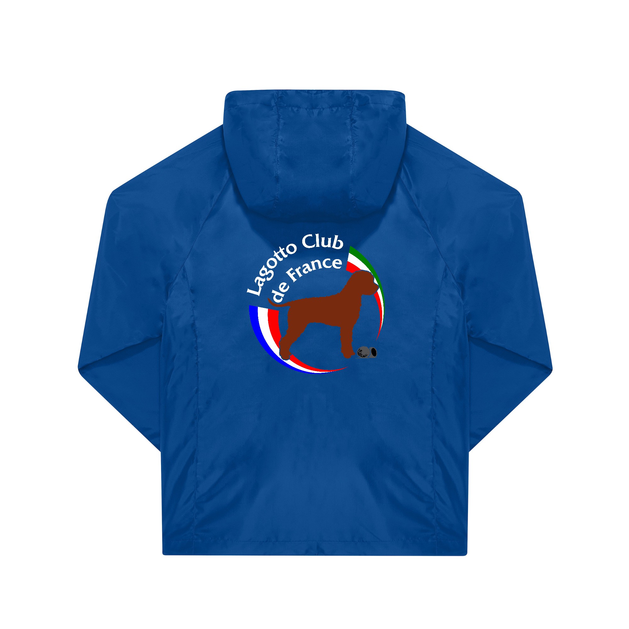 COUPE-VENT (unisexe) - LAGOTTO CLUB DE FRANCE - Bleu roi - BC630 – Image 3