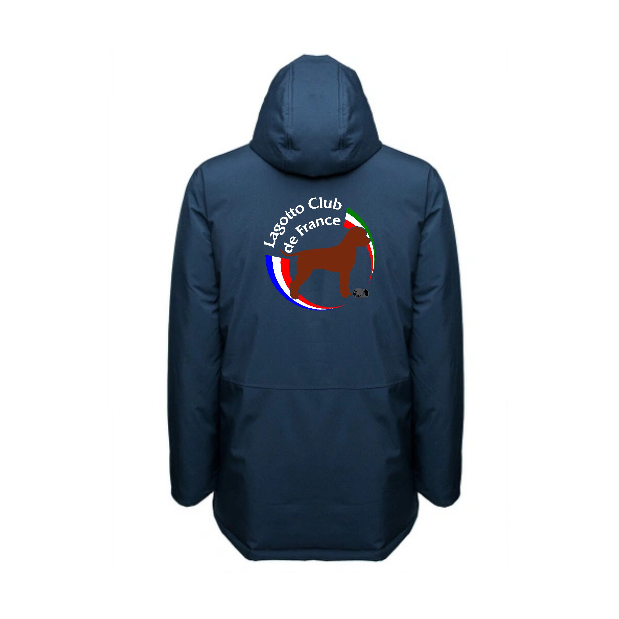 PARKA (unisexe) - LAGOTTO CLUB DE FRANCE - Navy - PK543 – Image 3