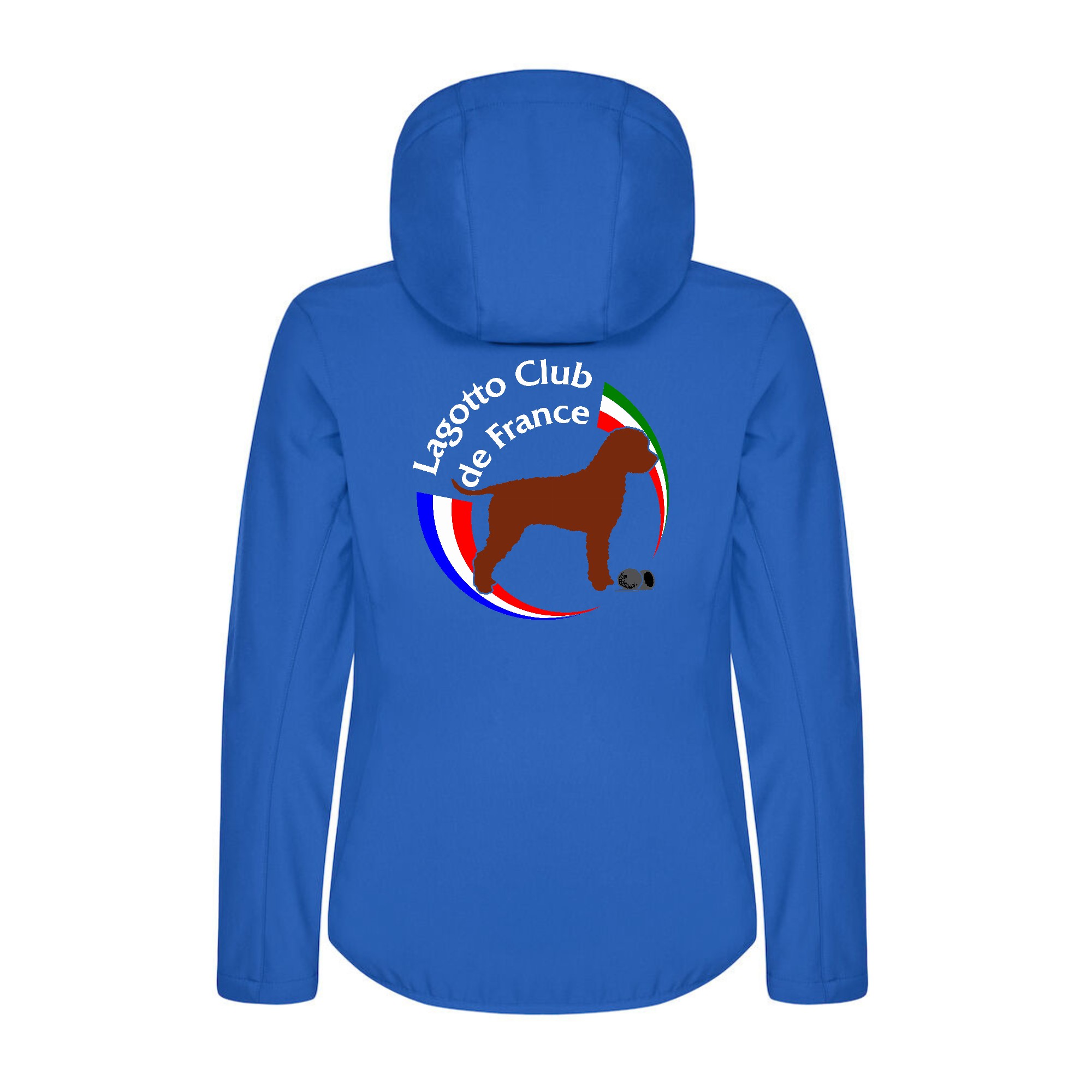 SOFTSHELL "Classic" (femme) - LAGOTTO CLUB DE FRANCE - Bleu roi - 0200917 – Image 3