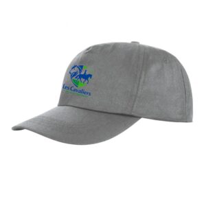 Casquette (économique) - Les cavaliers de Vausseroux - Gris chiné - RC080
