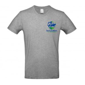 T-SHIRT (enfant) - Les cavaliers de Vausseroux - Gris chiné - BC03TK