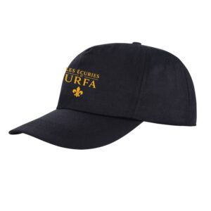 Casquette (économique) - Les écuries d'Urfa - Noir - RC080
