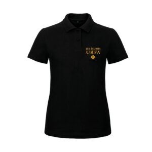 POLO (femme) - Les écuries d'Urfa - Noir - BCI1F