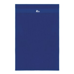 Serviette éponge - Les écuries de Verlin - Bleu roi - k111