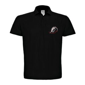 POLO (enfant) - Les ecuries du pible - Noir - BCK424