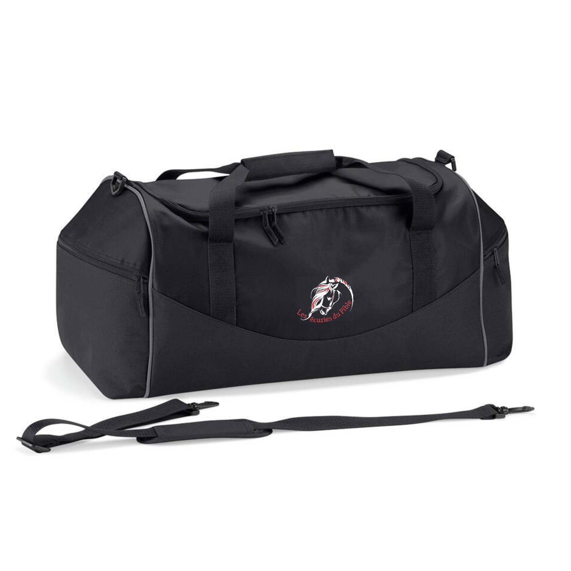 SAC DE SPORT - Les ecuries du pible - Noir - QD70S