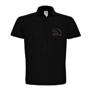 POLO (homme) - Les Equimagniaques - Noir - BCID1