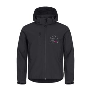 SOFTSHELL "Classic" (homme) - Les Equimagniaques - Noir - 0200912