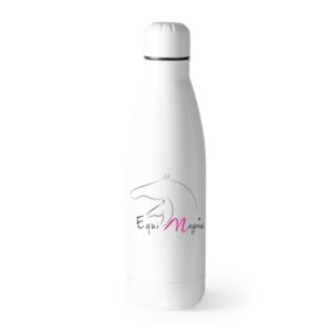 Gourde Blanche 500ml - Les Equimagniaques - GRD001