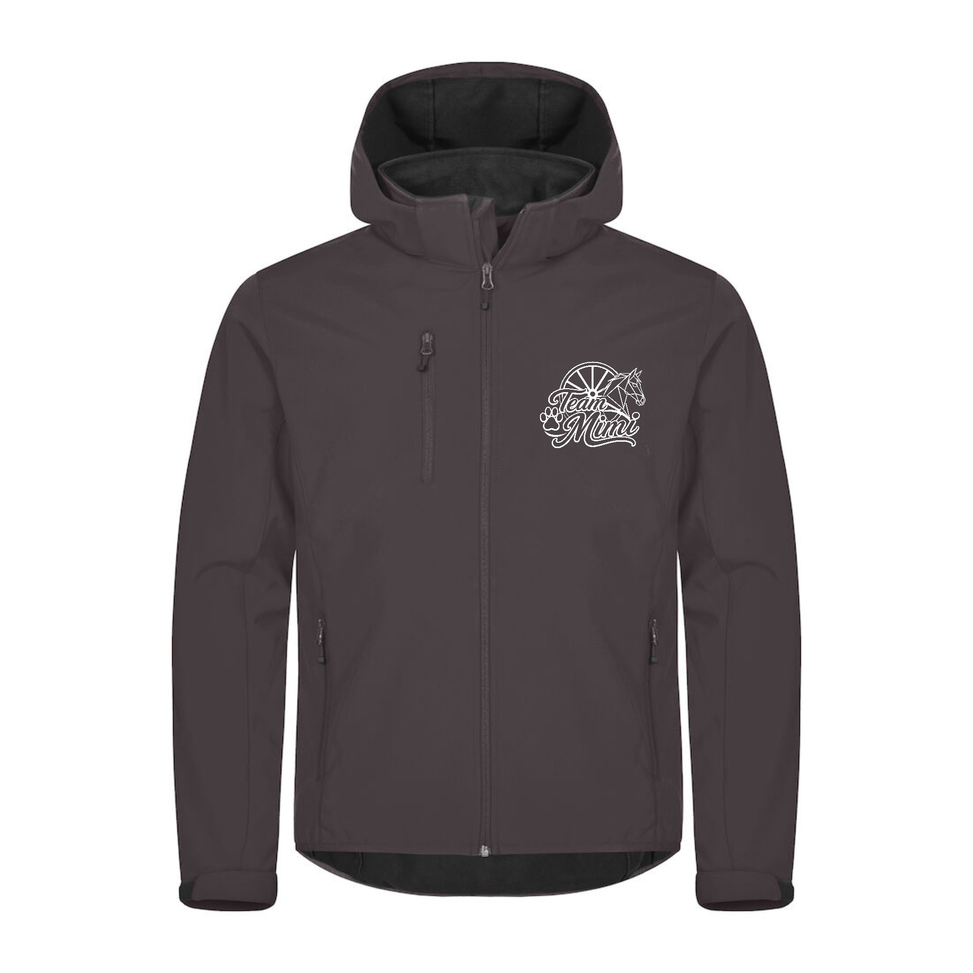 SOFTSHELL "Classic" (homme) - Élevage des trois m - Gris Anthracite - 0200912