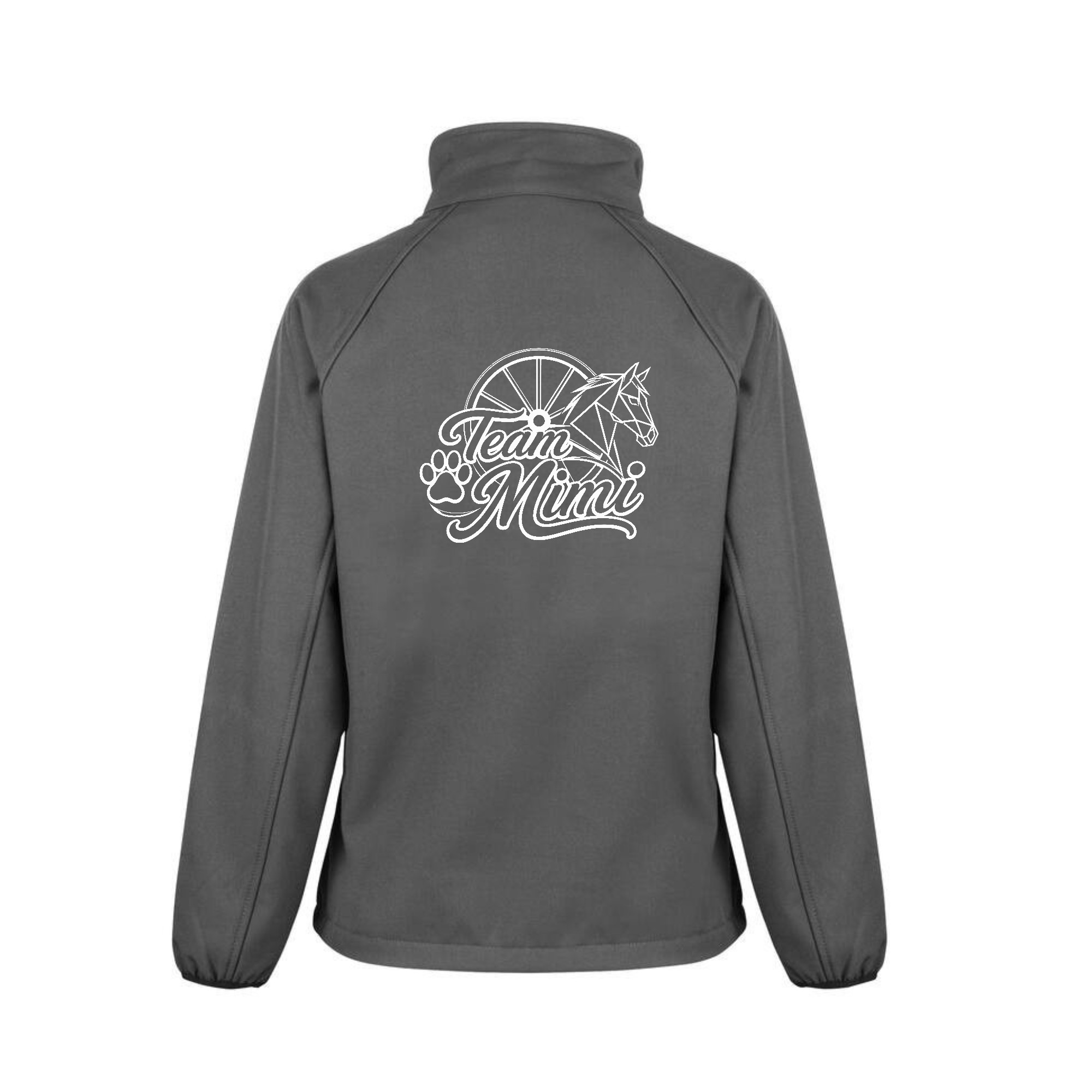 SOFTSHELL ECO (femme) – Élevage des trois m - Gris Anthracite - R231F – Image 3