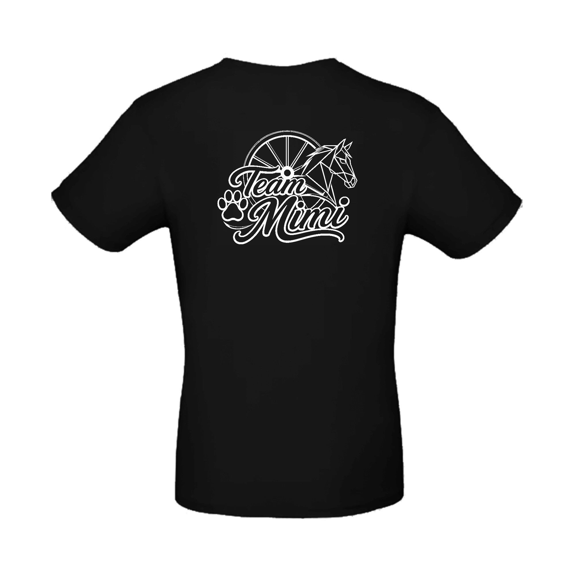 T-SHIRT (enfant) - Élevage des trois m - Noir - BC03TK – Image 3