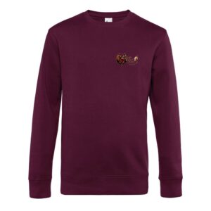 SWEAT COL ROND (femme) - Licorne Show - Bordeaux - BCW01Q