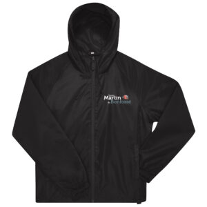 COUPE-VENT (enfant) - Mairie de Saint Martin de Bonfosse - Noir - BC631
