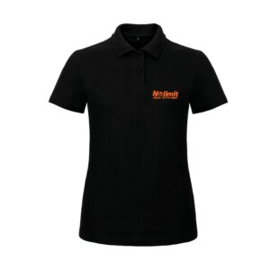 Polo premium (femme) - Nolimit aventure montargis - Noir - BCW463