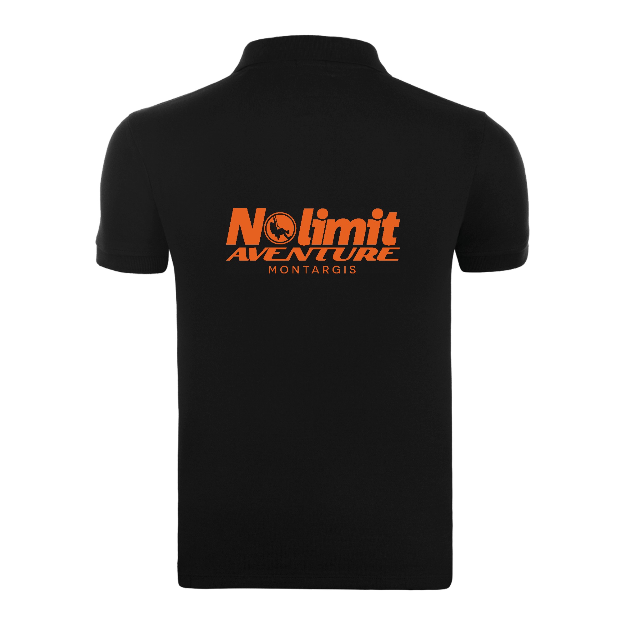 POLO premium (enfant) - Nolimit aventure montargis - Noir - K249 – Image 3