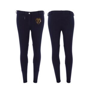 Pantalon d'équitation RIDING WORLD (enfant) - Licorne Show - Navy - 989400