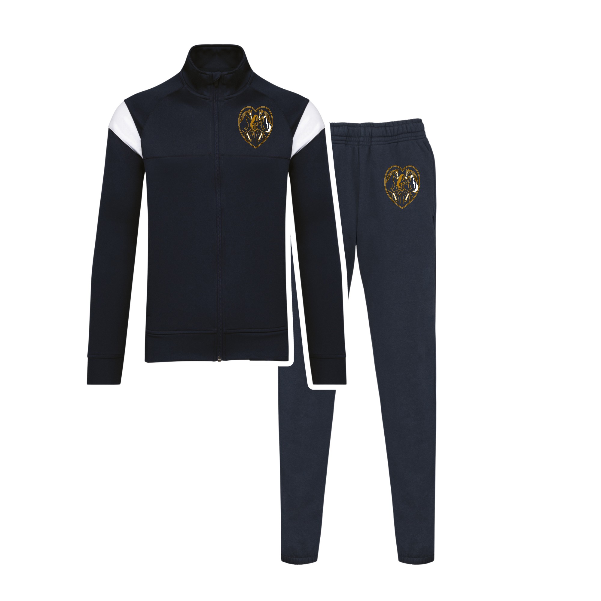 Ensemble de survetement (adulte) - Licorne Show - Navy - ES001 – Image 2