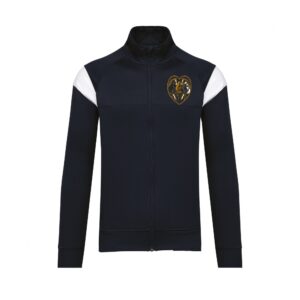 Veste de survêtement zippée (unisexe) - Licorne Show - Navy - PA390