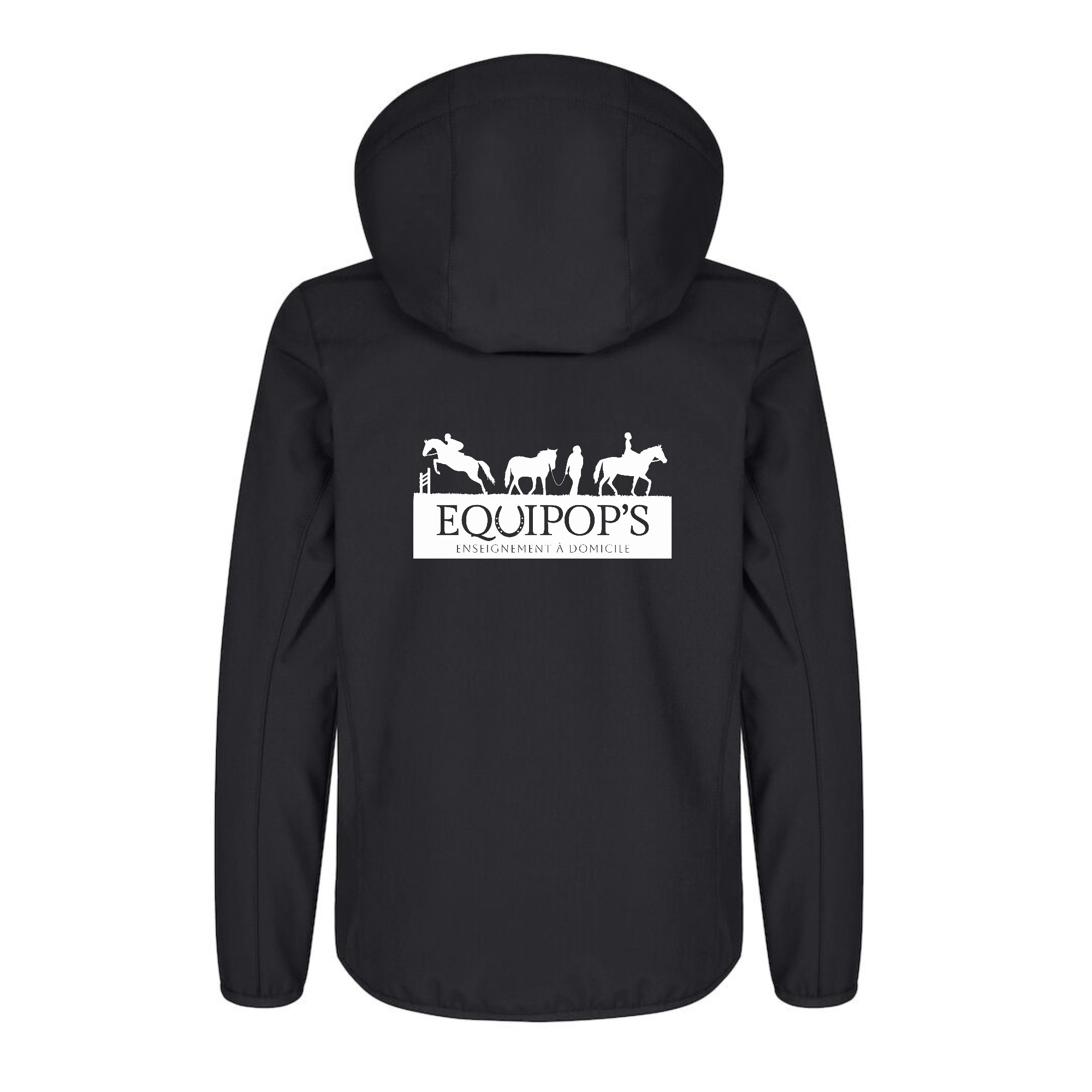 SOFTSHELL "Classic" (enfant) - Equipop's - Noir - 0200909 – Image 3