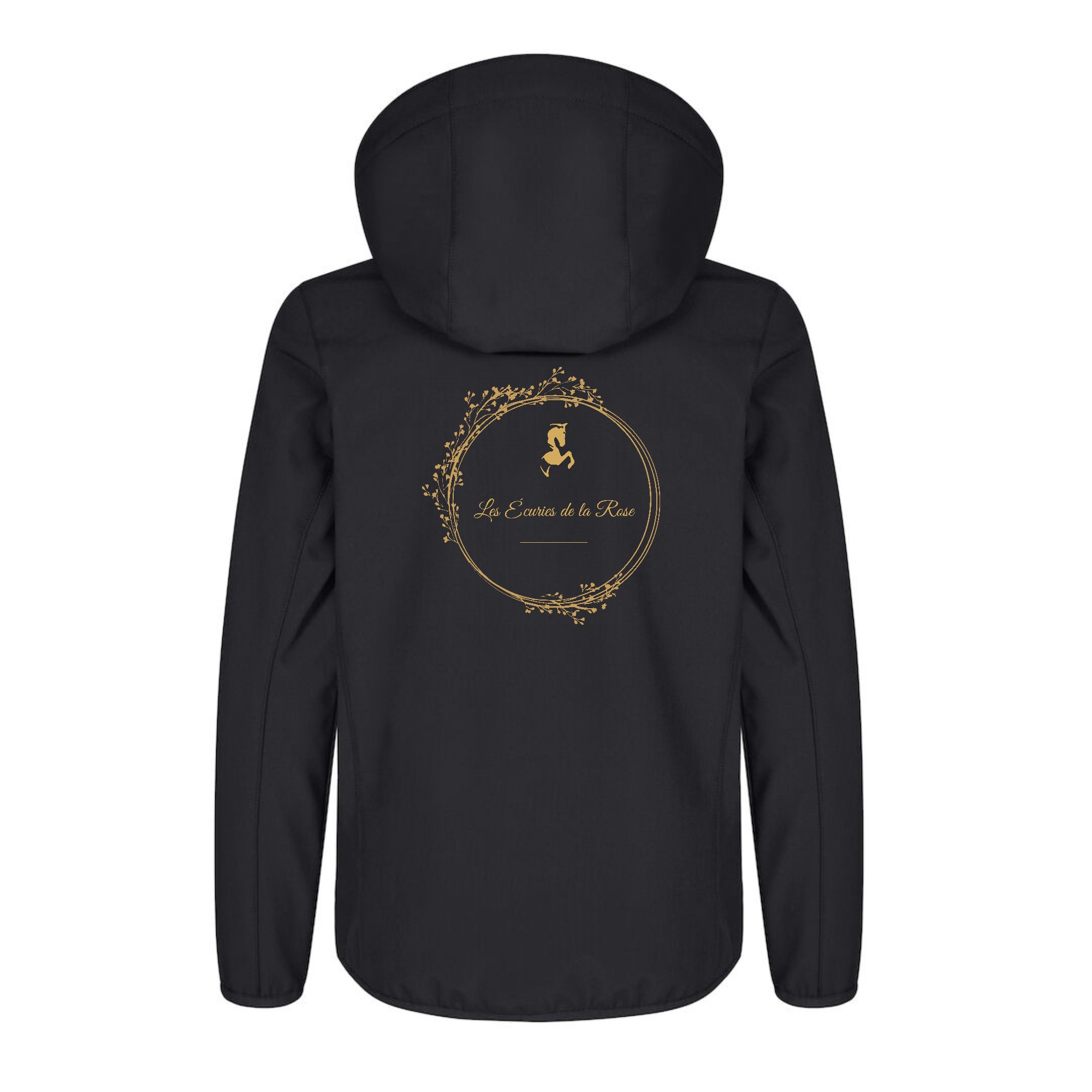 SOFTSHELL "Classic" (enfant) - Les écuries de la Rose (46) - Noir - 0200909 – Image 3