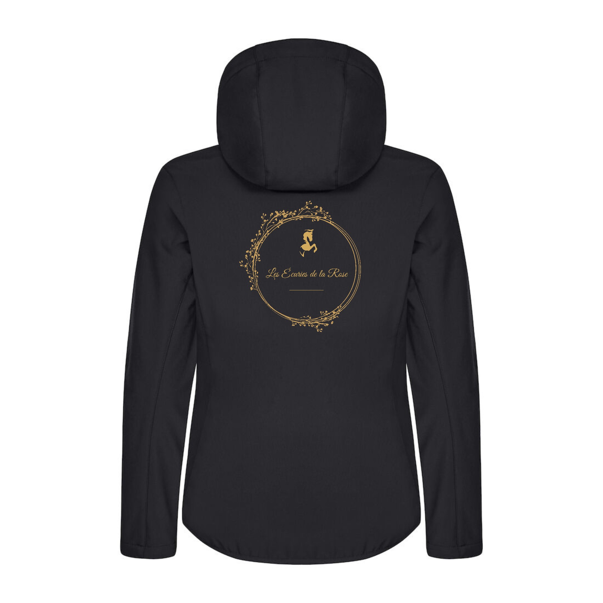 SOFTSHELL "Classic" (femme) - Les écuries de la Rose (46) - Noir - 0200917 – Image 3