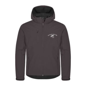 SOFTSHELL "Classic" (homme) - Association les Cavaliers de la Têt - Gris anthracite - 0200912