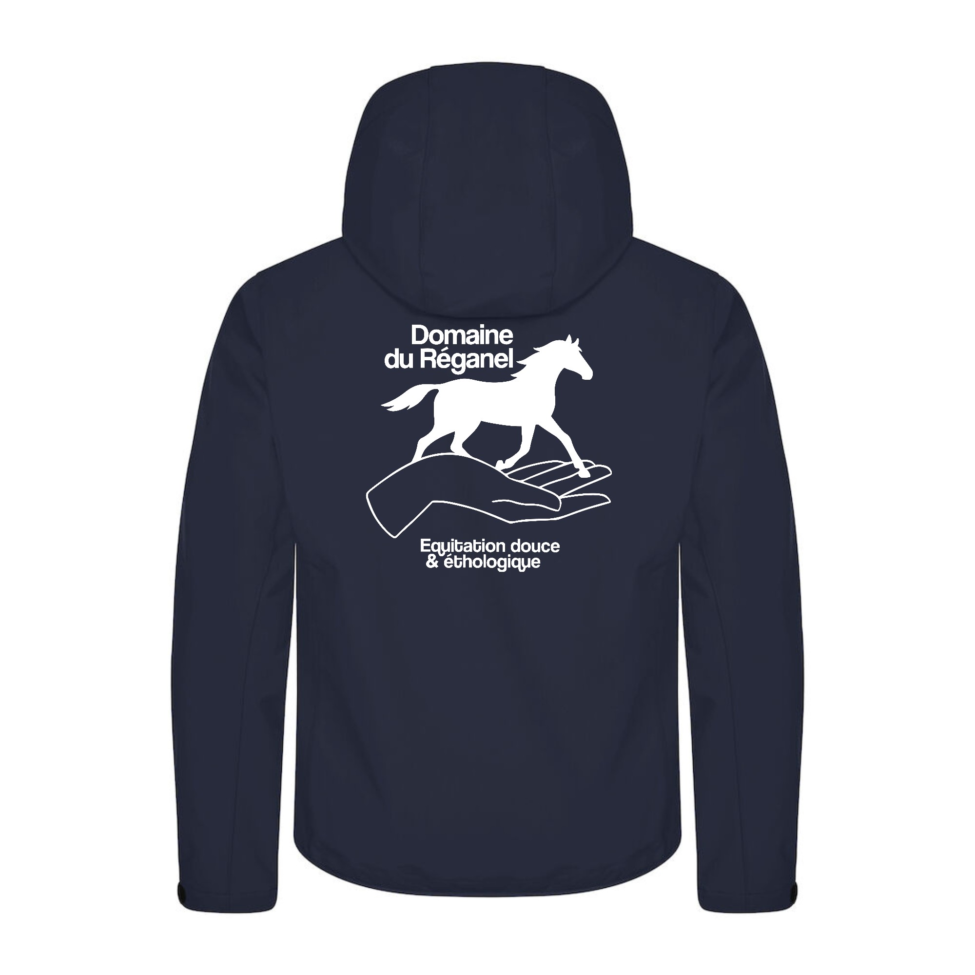 SOFTSHELL "Classic" (homme) - Domaine du Réganel - Navy - 0200912 – Image 3